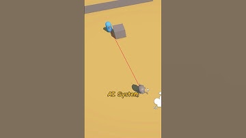 AI Behaviour in my Game #gamedev #indiedev