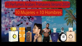 Los 20 Mejores Perfumes Árabes Primavera Verano