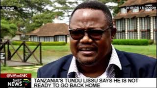 Tanzania's Tundu Lissu on his new book Remaining in the Shadows
