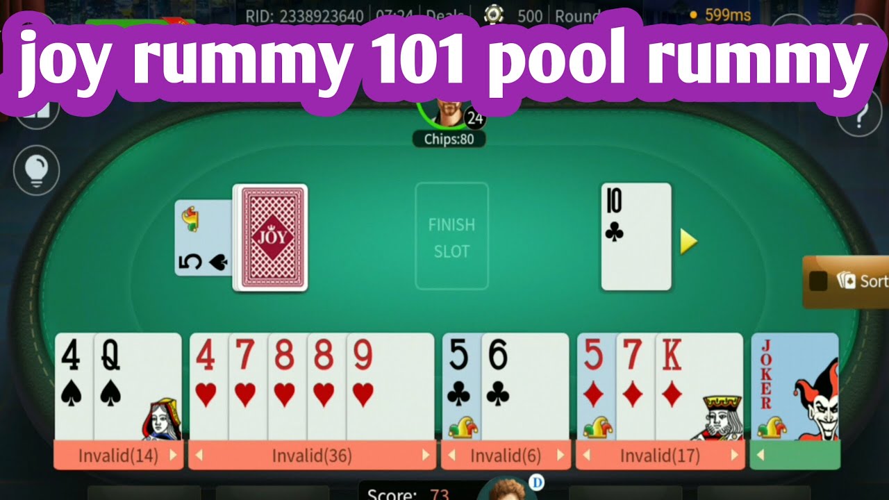 Joy Rummy how to play Joy rummy in tamil | how to play 101 pool rummy in tamil ...