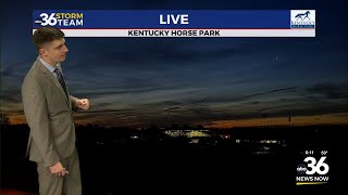 Warming up Wednesday ahead of late week storms