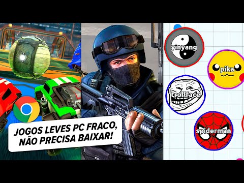 18 Jogos de Navegador Online Grátis Pc Fraco 2022 l Jogos Leves Browser