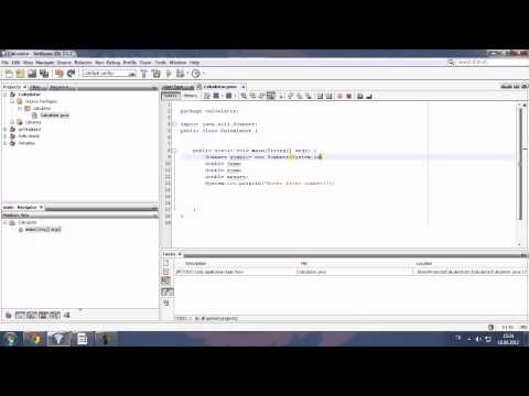Java Programming Tutorials by Özcan Candağ - 5 | Basic Calculator