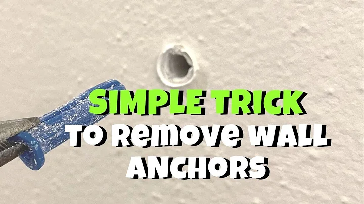 How to REMOVE Wall Anchors #diy #doityourself #renovation #wall #howto #drywall #home