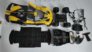 Bugatti Bolide 1:18 Scale Model Car | Disassemble | Assemble | Cleaning