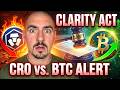 Crypto.com CEO Speaks Out On Crypto Clarity Act! (CRO vs Bitcoin ALERT!)