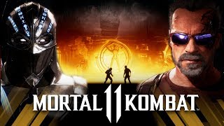Mortal Kombat 11 - Noob Saibot Vs Terminator (VERY HARD)