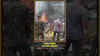 Eyewitness Video Shows Colombia's Plane Crash Site That Killed 66 | WION Shorts