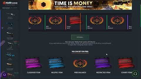 Hellcase Daily Free  Case opening