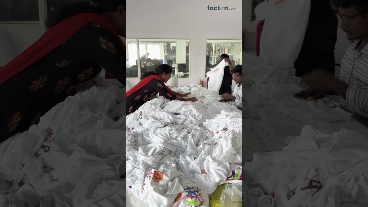 25,000 T-Shirts | NAMO YOUTH &times; factori.com | Manufacturing at Scale