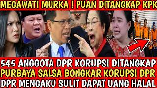 MENGEJUTKAN PUAN MAHARANI KETUA DPR DIJEMPUT KPK, KETAHUAN TERLIBAT KASUS KORUPSI MEGAWATI PINGSAN