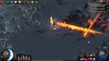 Path Of Exile 2.5 Breach Cast While Channeling Scorching Ray Fire Storm