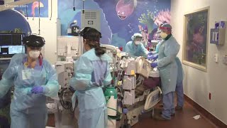 Valley hospitals nearing maximum capacity as number of COVID-19 patients surges