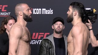 UFC Vegas 85 FACE-OFFS: Dolidze vs Imavov