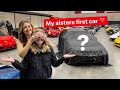 SURPRISING MY 17 y/o SISTER WITH HER FIRST CAR!