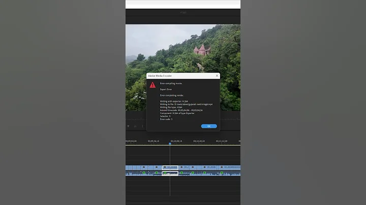 Export error solved || Adobe Premiere Pro|| #2022 #error #adobesoftware