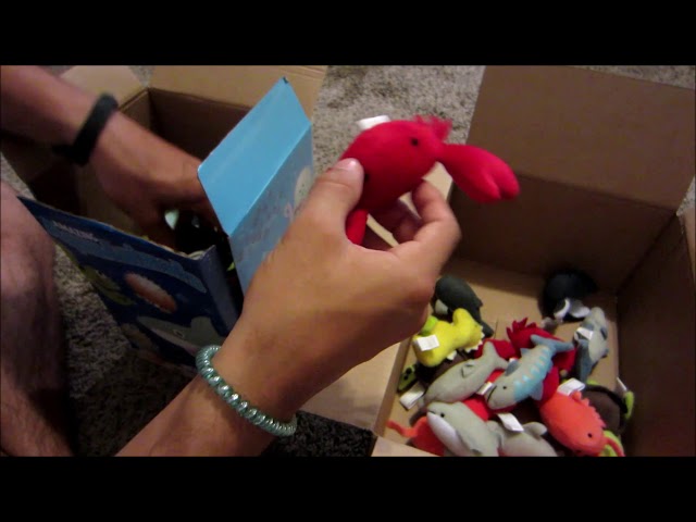 Huge Plush Unboxing from Oriental Trading! class=