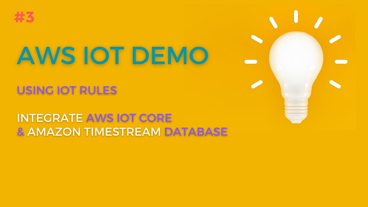 Outline Video #3 - Sử Dụng AWS IoT Rules & Streaming Dữ Liệu với Amazon TimeStream Database