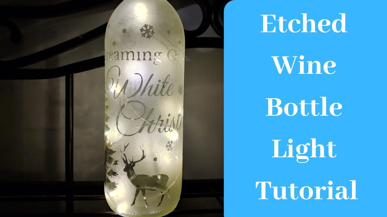 Etched Glass Tutorial 