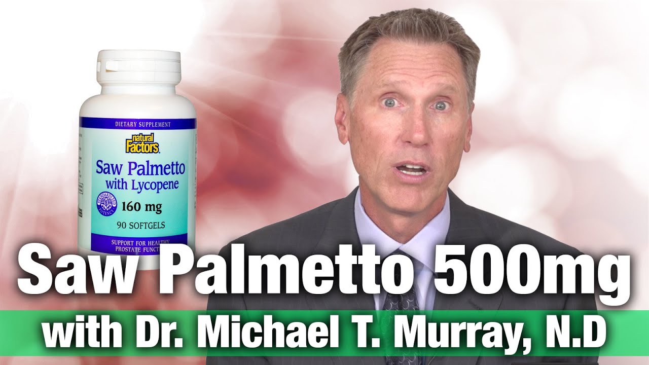 Natural Factors Saw Palmetto 160mg with Lycopene with Dr. Michael