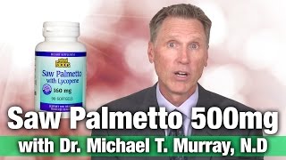 Natural Factors Saw Palmetto 160mg with Lycopene with Dr. Michael Murray | Men's Prostate Health