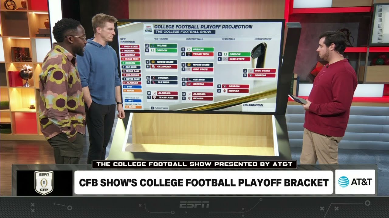CFP Week 14 Bracket Predictions: Who Will Win the College Football Playoff? | The CFB Show