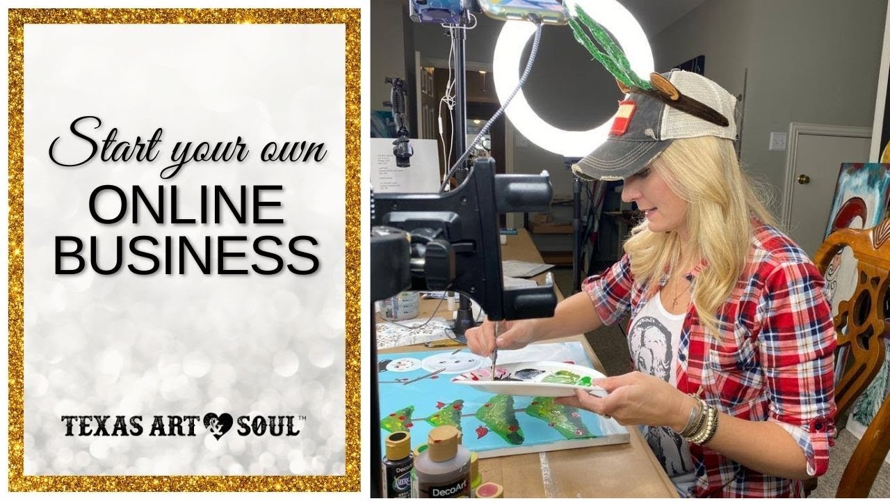How to Teach Painting Online || Texas Art and Soul
