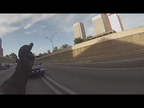 Police Chase Motorcycle Thug Life