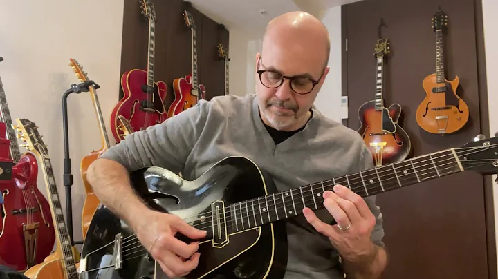 1940 factory black Gibson ES-150 vs Hank Garlands ...