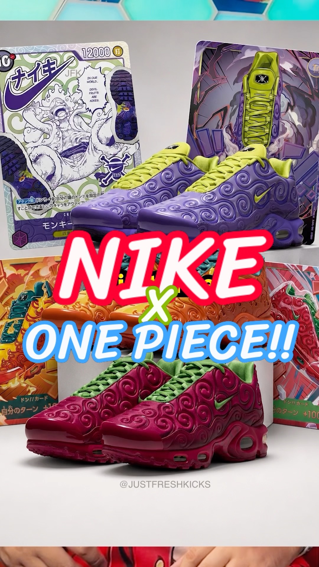 NIKE X ONE PIECE IS REAL! How and WHERE TO FIND THEM #onepiece