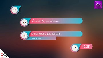 Free - Clean Modern Gradient Lower Thirds Pack | Free Download After Effects Template