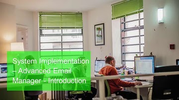 Sage CRM - System Implementation - Advanced Email Manager - Introduction