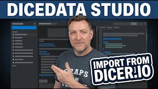 Import a dicer.io strategy into DiceData Studio
