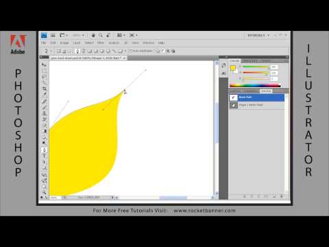 Photoshop CS Tutorial - Creating Selections - Part , Using the Pen Tool-