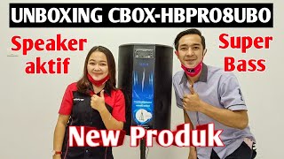 Speaker aktif SHARP BLUETOOTH CBOX-HBPRO8UBO CBOXHBPRO8UBO