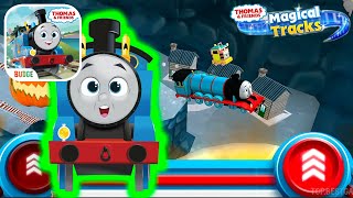 ??️⭐Thomas & Friends Magical Track 178 Thomas Jumps Over Lava Fun Race at Lava Quarry