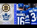 Nhl playoffs game play by play bruins vs maple leafs