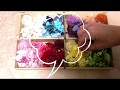 カラフル＊ハーバリウムドライフラワー花材4箱セット 製作動画