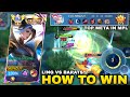 Ling vs barats  how to win when enemy pick hero meta in mpl best build ling top global mlbb