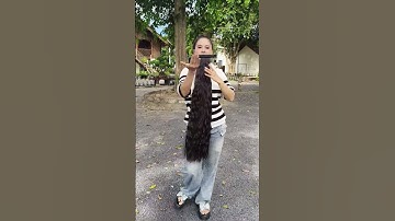 Tóc giả cột thanh quấn xù mì dài qua mông #toccotthanhquan #toccot