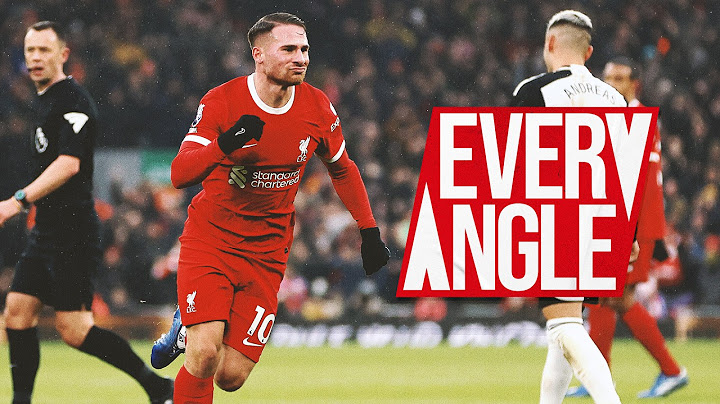 Every angle of the amazing Alexis Mac Allister goal | Liverpool 4-3 Fulham