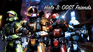 Halo Friends prepare to drop (Halo 3: ODST Friends Highlights)