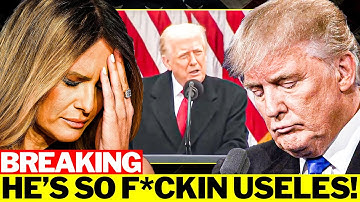 Melania STUNNED As Trump’s Slurred Thanksgiving Speech Turns Into a DISASTER!
