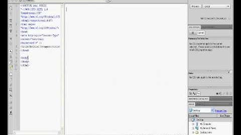 how to use html template on dreamweaver CS5