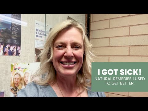 I GOT SICK! | Here's The Natural Remedies I Took to Get Better!