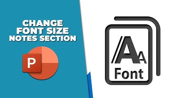 How to change font size in PowerPoint notes section