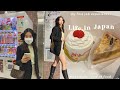 Living in Japan | my first job experience, things i like to do alone in tokyo & japanese desserts!