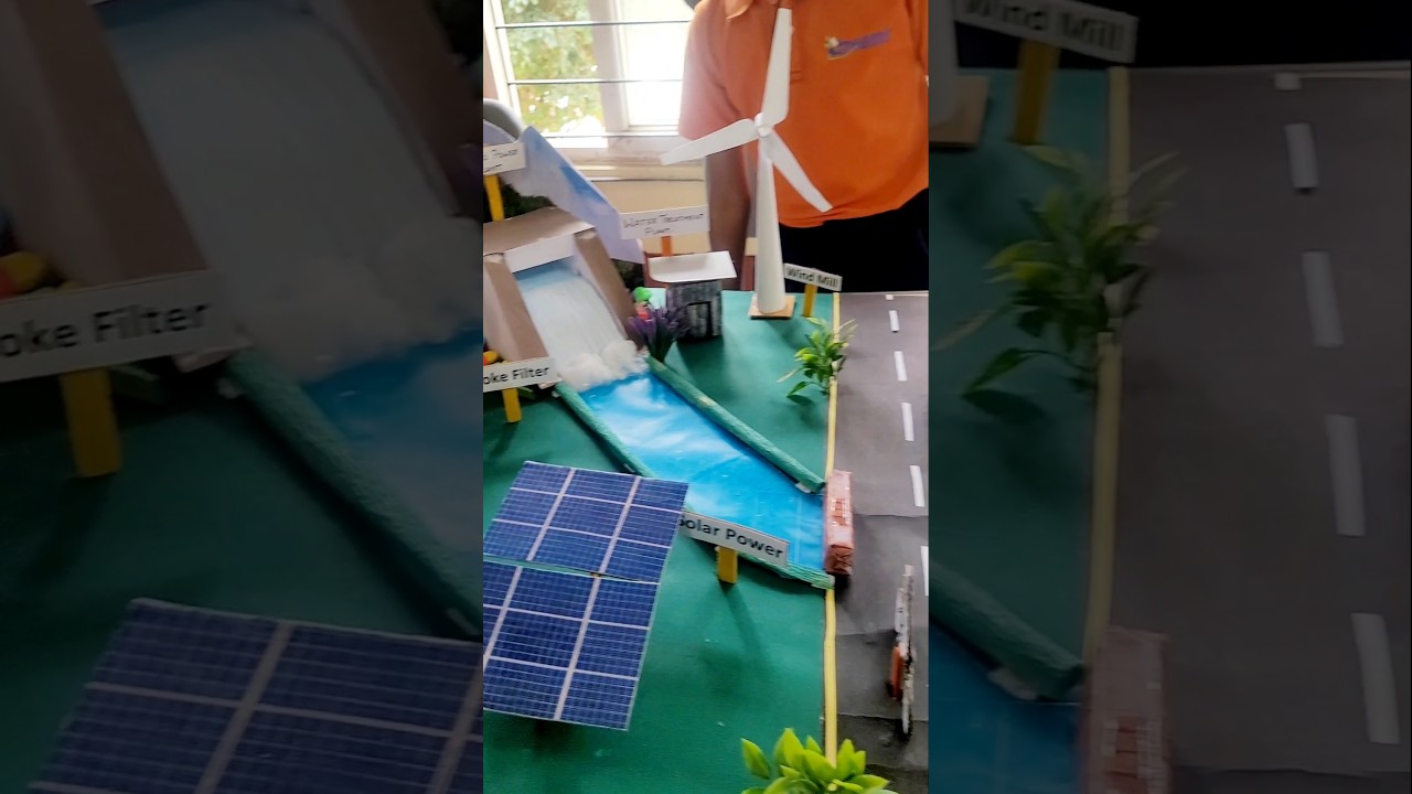 "Green City Model🌳:Building a Sustainable Future!"