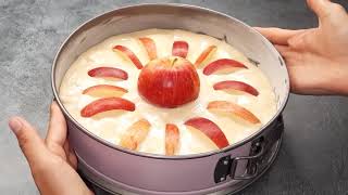 ЯБЛОЧНЫЙ ПИРОГ за 10 минут. Вкуснейший воздушный пирог с яблоками по простому рецепту ¦MYFOODCHANNEL