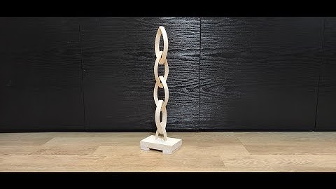 Tensegrity  no. 8 :  kind of Infinite Column  - single string